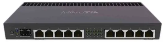 MikroTik RB4011iGS+RM Ethernet Router