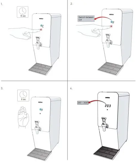 marco 8 1000763 MT Boiler Automatic Water Boiler - Changing