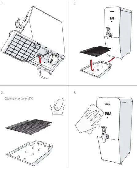 marco 8 1000763 MT Boiler Automatic Water Boiler - Cleaning & Maintenance