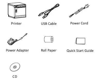 HPRT TP808 Thermal Receipt Printer fig 2