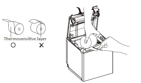 HPRT TP808 Thermal Receipt Printer fig 9