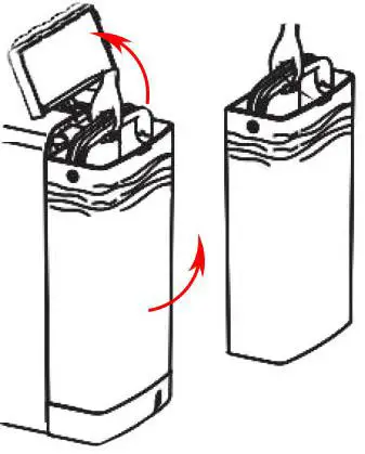 Sim Pure Countertop Water Purifier Open the feed