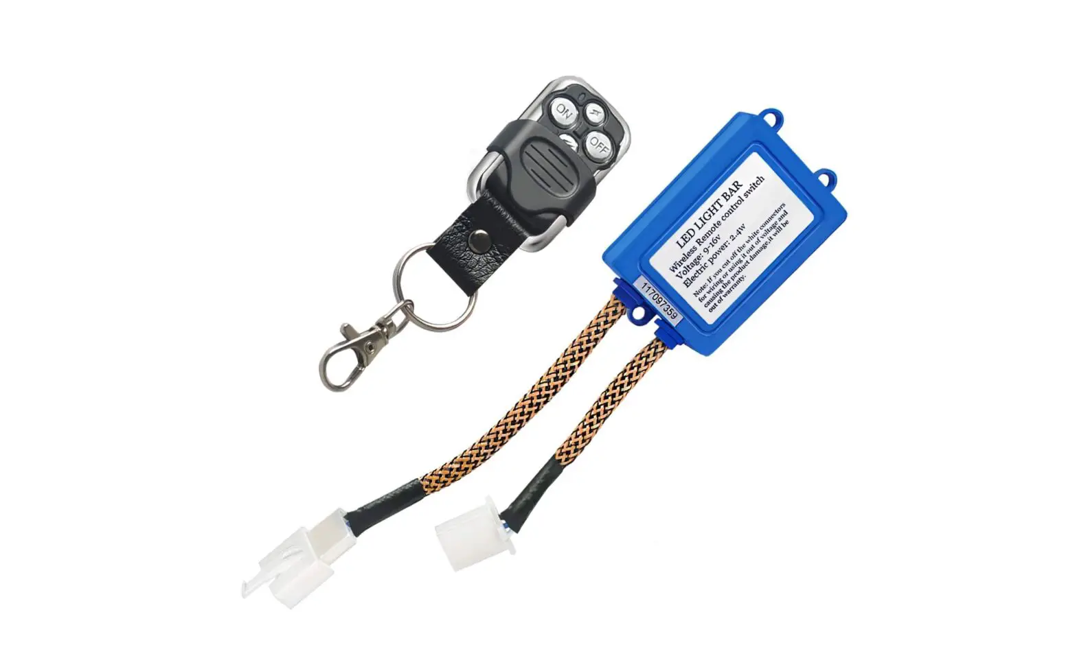 Zhongshan Jihe Car Parts Jhsm107us Led Light Bar Remote Control Switch User Manual