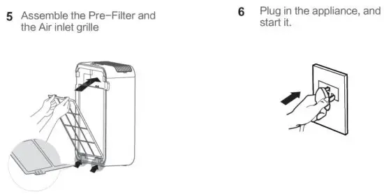 FIG 15 Cleaning of the Pre-Filter