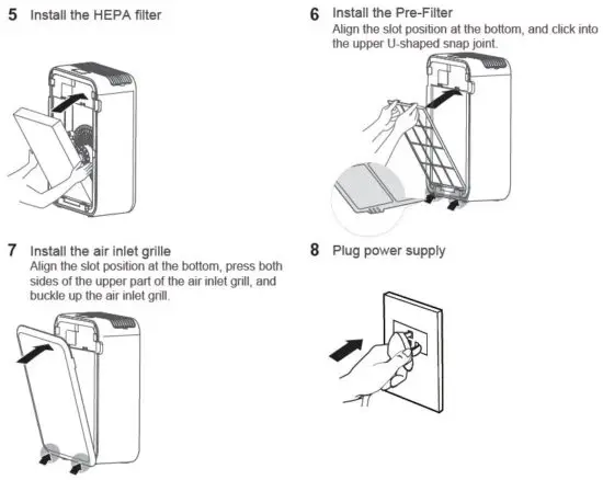 FIG 4 Installation steps