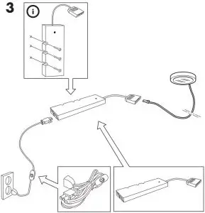 IKEA Omlopp LED Spotlight Inductions