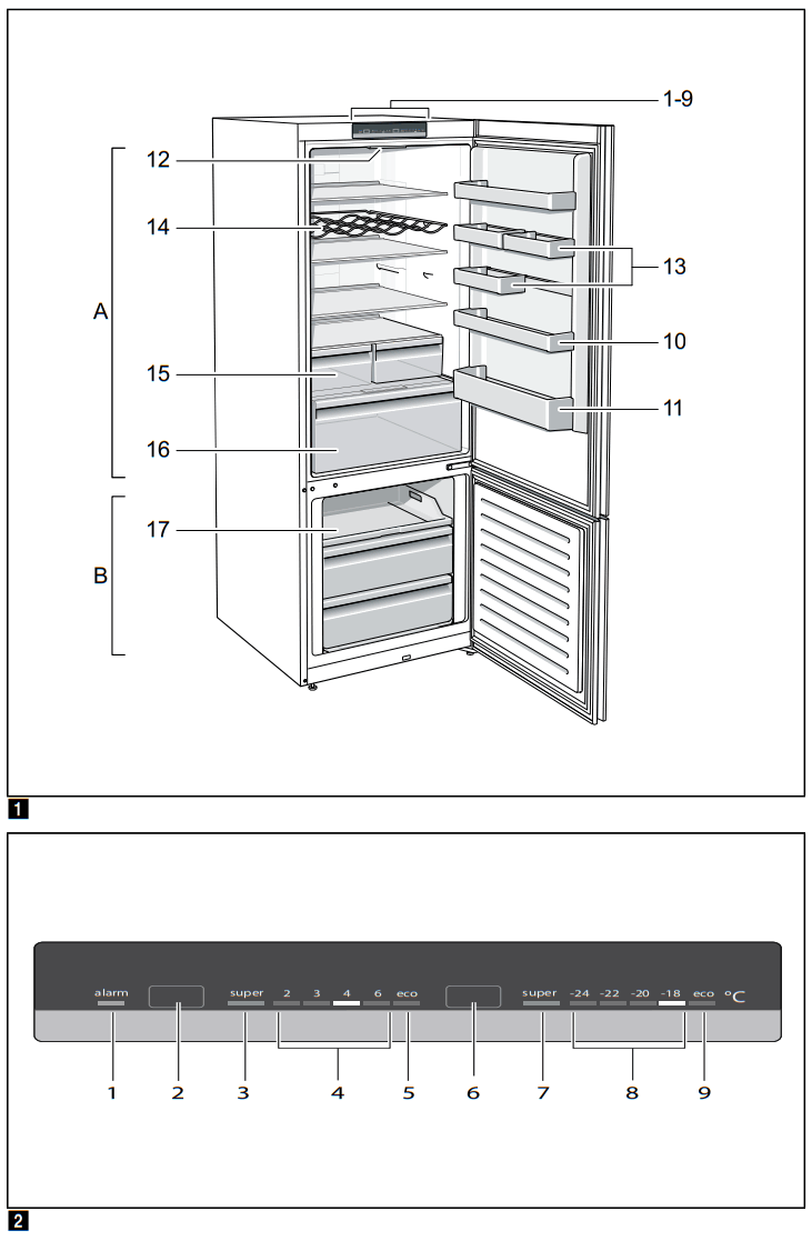 Siemens KG36N2XEA iQ300 Fridge-freezer combination - fig 2