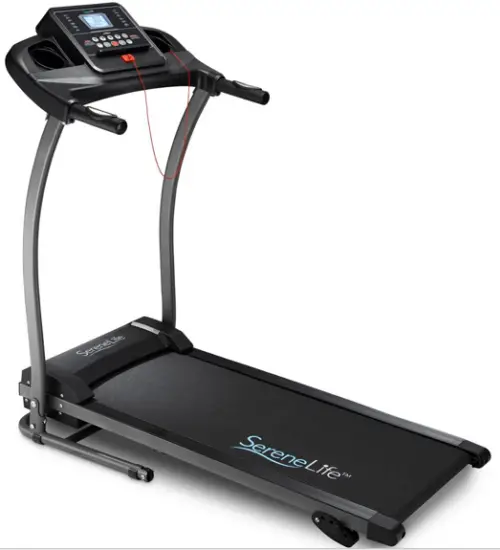 SereneLife SLFTRD213 Folding Treadmill Electric Motorized Running Machine