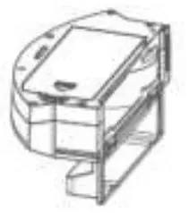 Side cover of the dust box