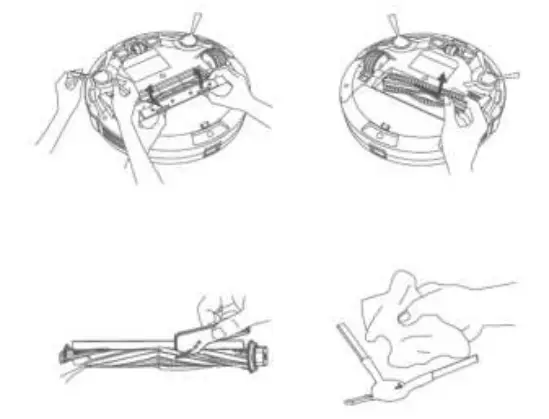 Roller Brush and Side Brush