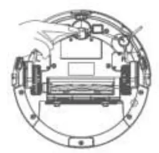 Clean the drive wheel