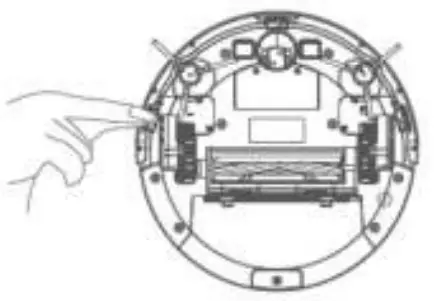 Clean the anti-fall sensor