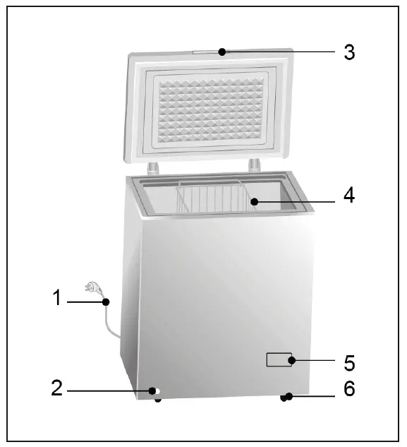 KLARSTEIN 10035587 Freezer fig 1