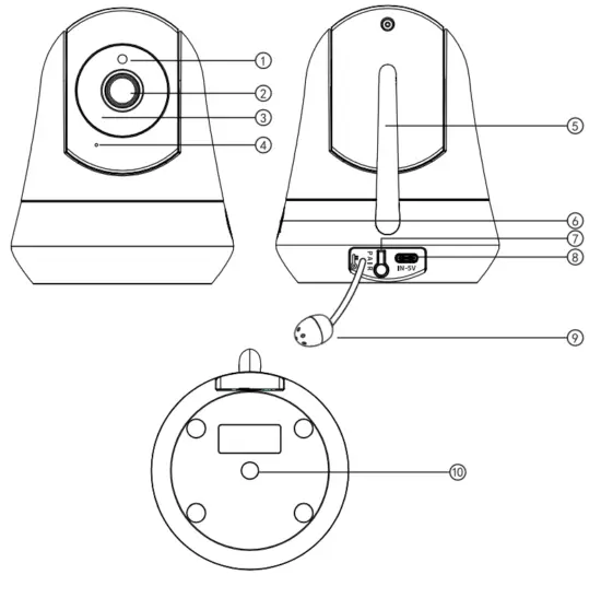 miroir MR IH003 Baby Monitor - fig4