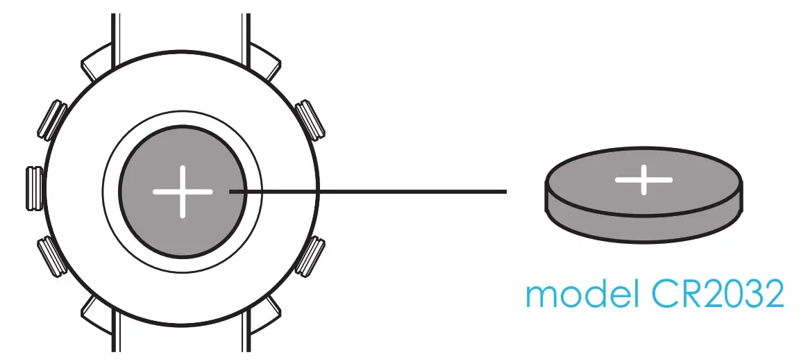 COGITO Wrist Watch-Replacing the connected system battery-