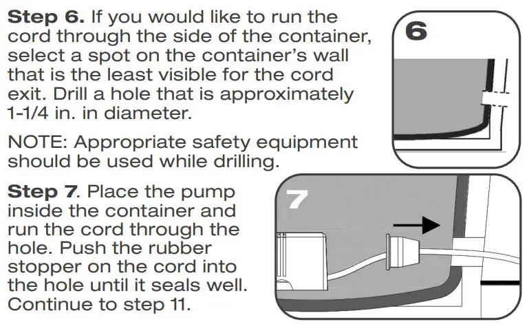 TotalPond 52411 Container Fountain Kit WITH LED Lights Instruction Manual - OPERATION INSTRUCTIONS