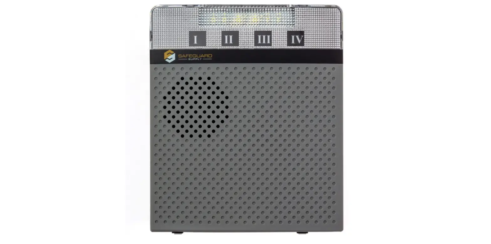 Safeguard Supply Lra-dcrx Flashing Receiver Battery Operated Wireless Chime User Manual