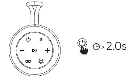 onn BM2022 Medium Rugged speaker 3