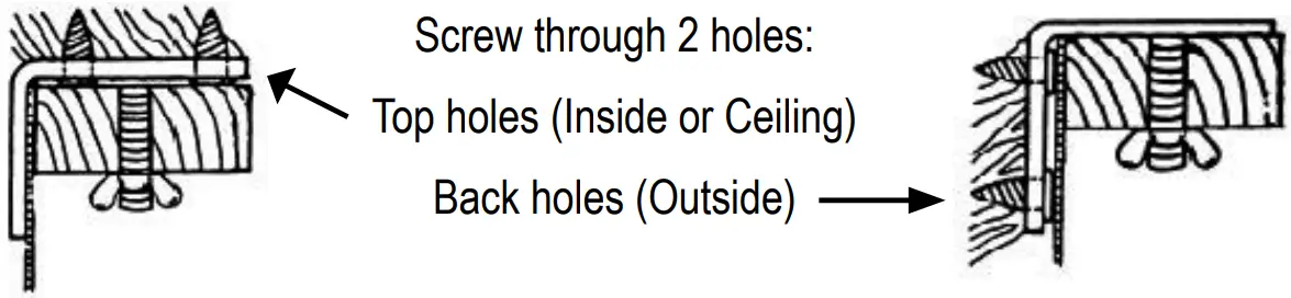 Mounting the Brackets