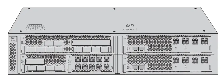 FS NX N40 Series 8 Slot 2 Stackable DCI Platform-FIG1
