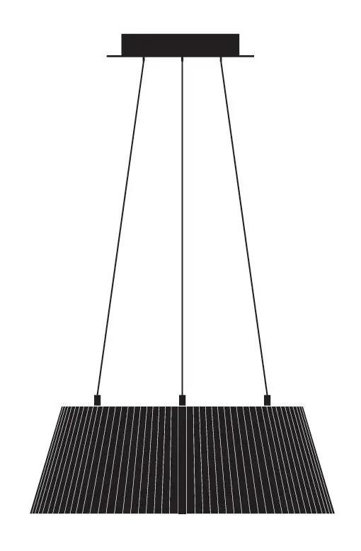 John Lewis Fluted Hoop Led Pendant User Guide