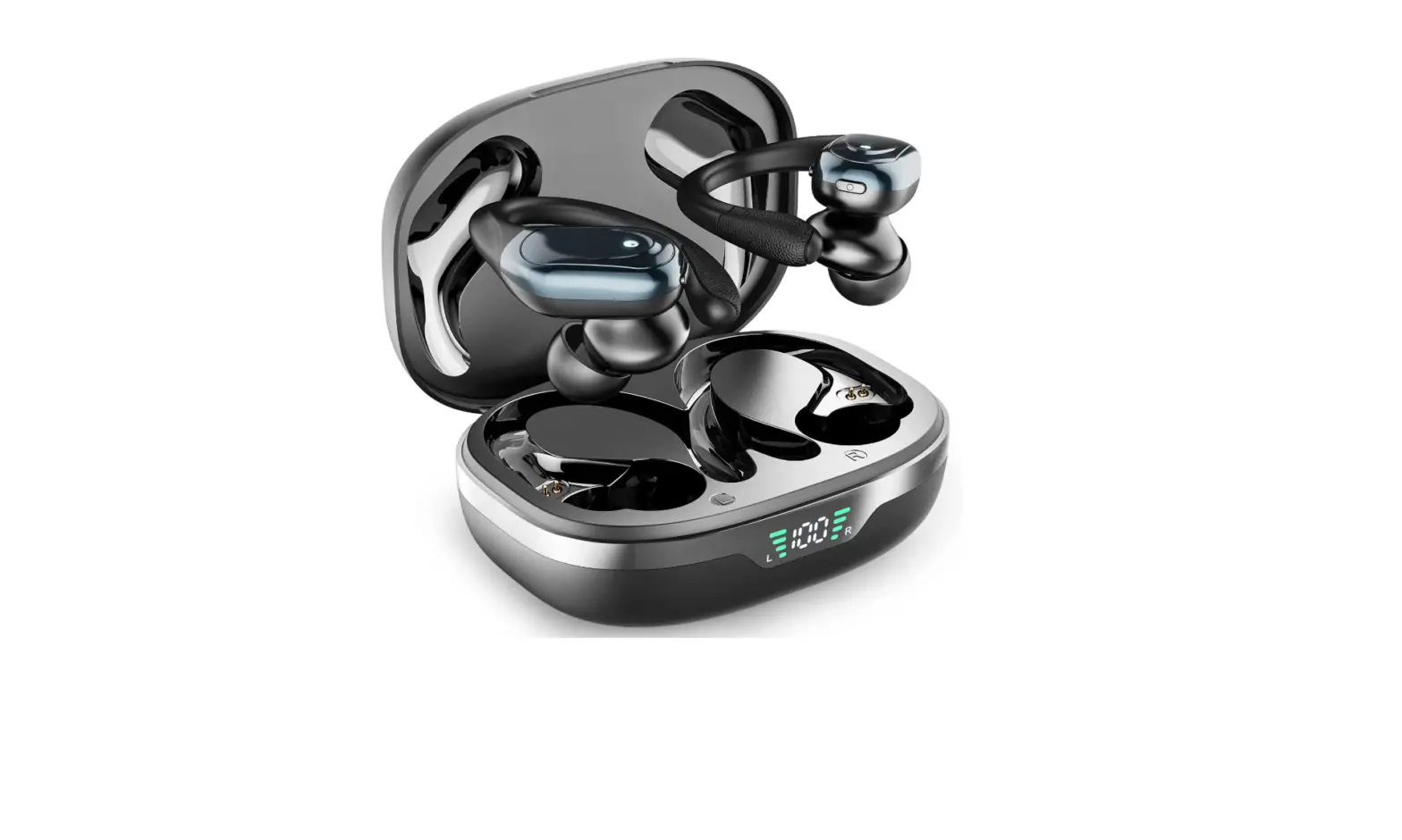 Hojayk Bluetooth Headphones 60 Hours Playback, Noise Cancelling Wireless Earbuds-complete Features/instruction Guide