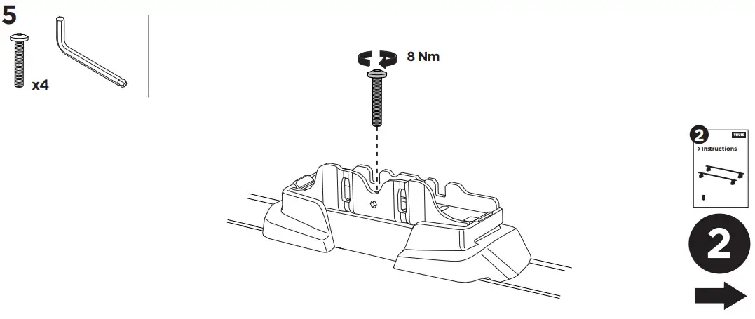THULE 187010 Fix Point Kit - fig3