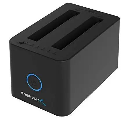 Sabrent DS 2SSD USB 3 0 TO SSD 2.5 SATA DUAL BAY HARD DRIVE DOCKING STATION