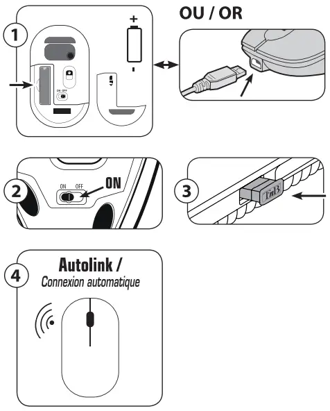 T-nB MWERGOV Wireless Mouse