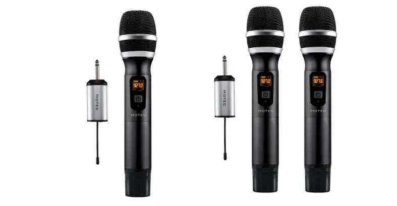 Hotec H-u06b Uhf Wireless Headset Microphones User Guide