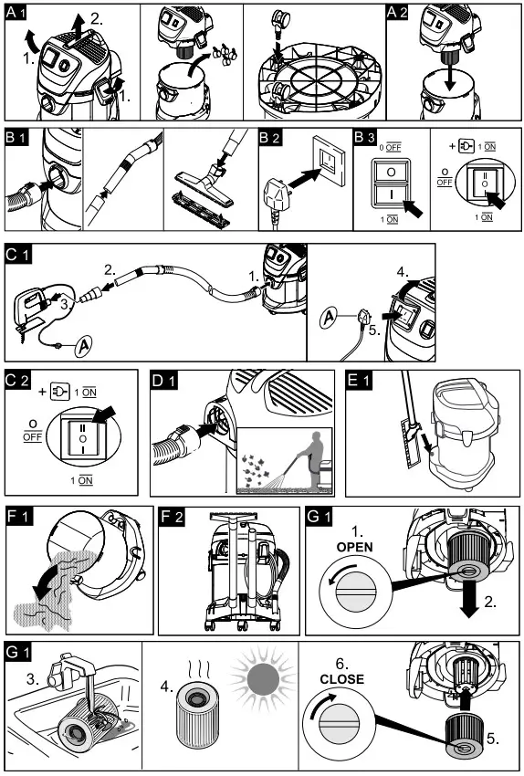 KARCHER WD 3 5xx P Vacuum Cleaner - fig 2