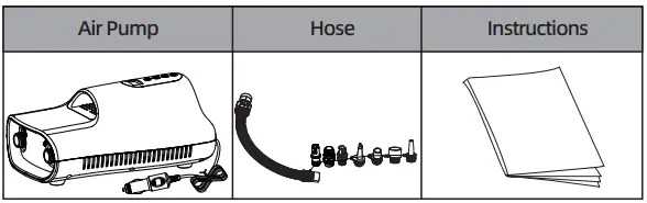 FLEXTAILGEAR HT-767 SUP Electric Air Pump-fig2