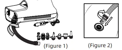 FLEXTAILGEAR HT-767 SUP Electric Air Pump-fig4