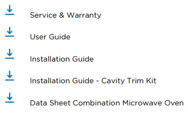 FISHER PAYKEL OM60NDB1 Combination Microwave Oven 2