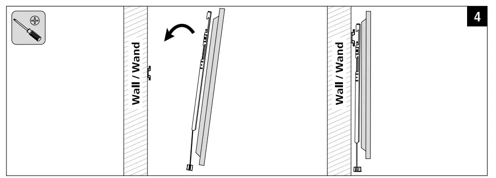 hama 00118080 TV Wall Bracket - Figure 5