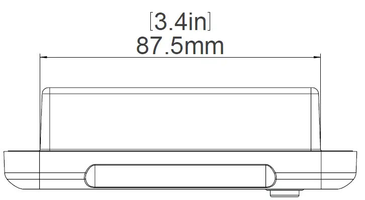 RENOGY RMS-LFPS-US Monitoring Screen for Smart Lithium Battery Series 02