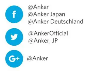 Anker social media