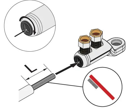 ENSTO HOT1.2404L Heat Shrink Outdoor Term 25