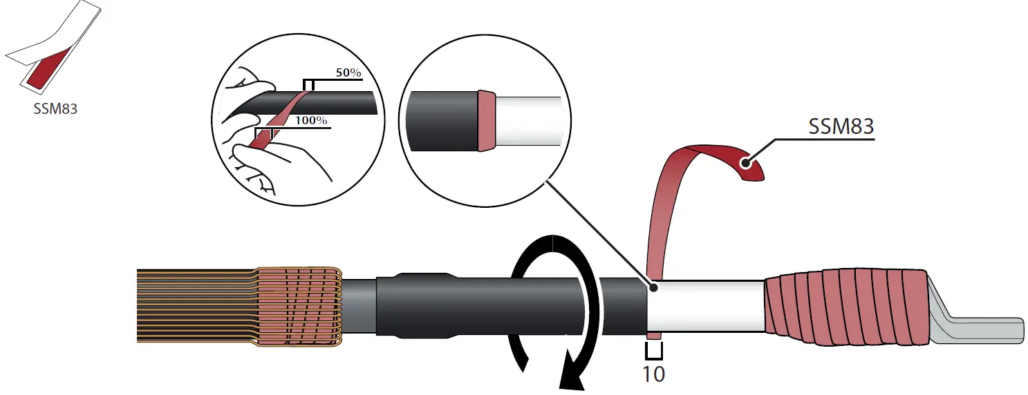 ENSTO HOT1.2404L Heat Shrink Outdoor Term 34