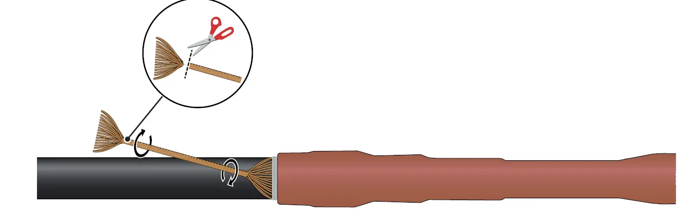 ENSTO HOT1.2404L Heat Shrink Outdoor Term 40