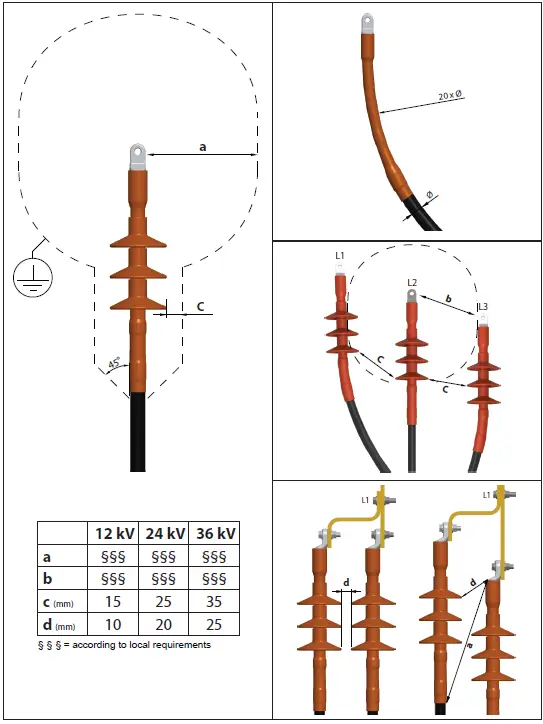 ENSTO HOT1.2404L Heat Shrink Outdoor Term 45