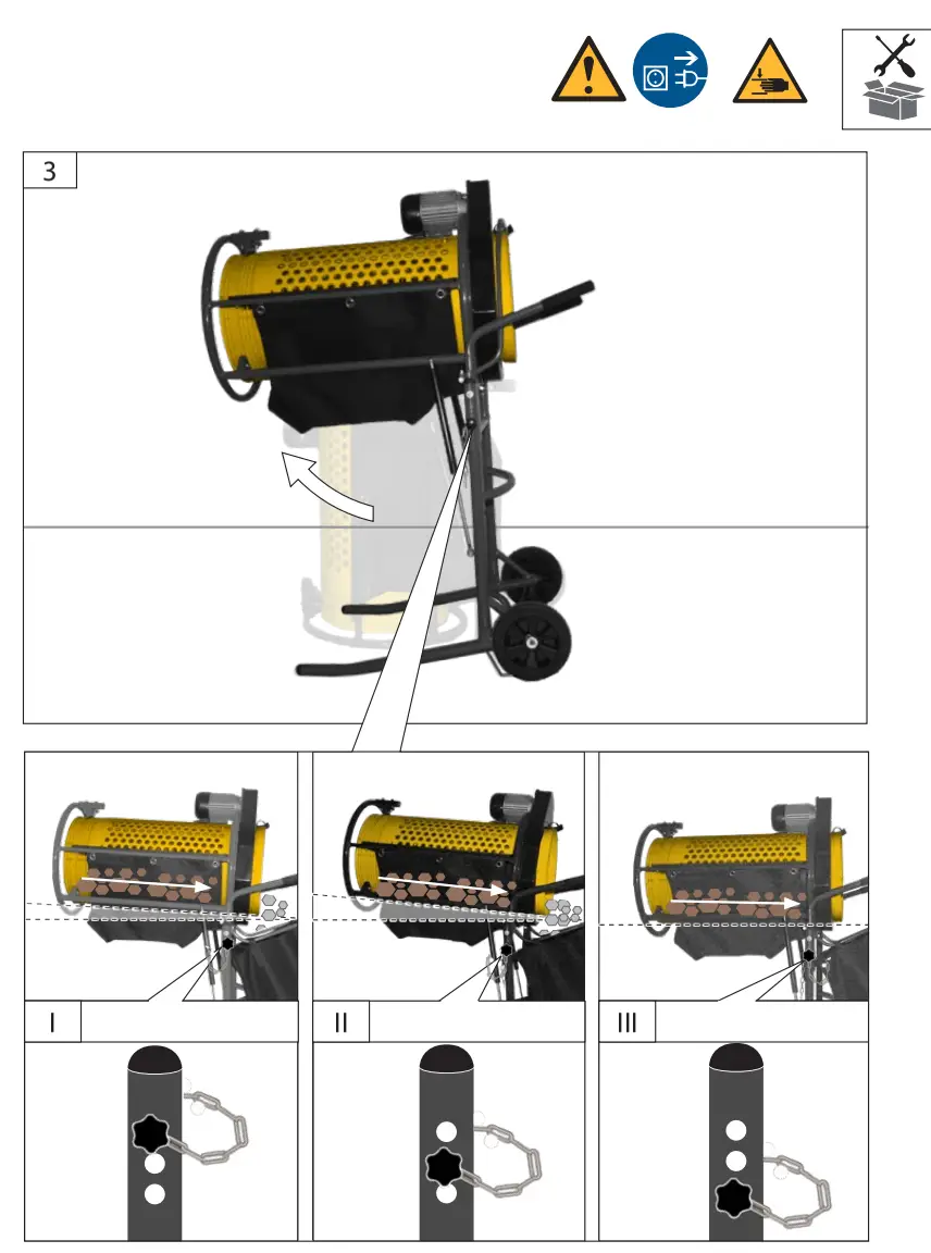Gude GRS 375 Roller Sieve fig 10