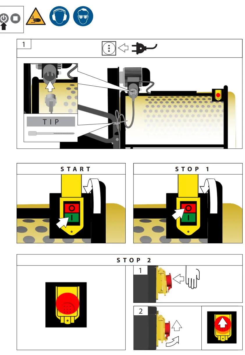 Gude GRS 375 Roller Sieve fig 5