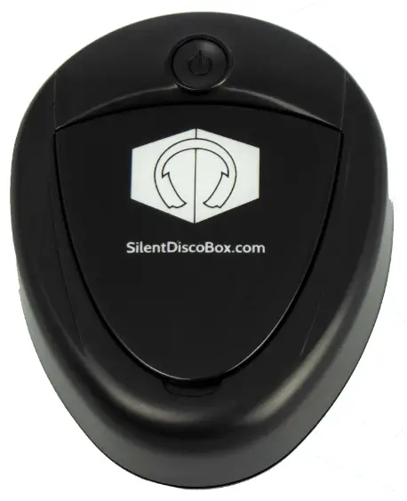SilentDiscoBox com SDB HD7-BELT Audio Receiver