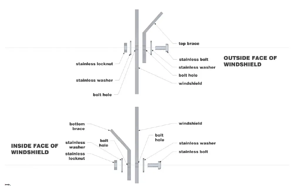 FALCON-RIDGE-KAW-TERYX-WD03-Kawasaki-Teryx-Folding-Lexan-Windshield-fig-1