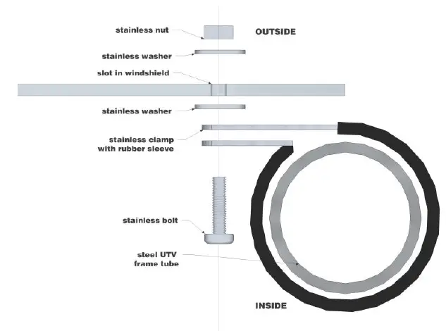 FALCON-RIDGE-KAW-TERYX-WD03-Kawasaki-Teryx-Folding-Lexan-Windshield-fig-3