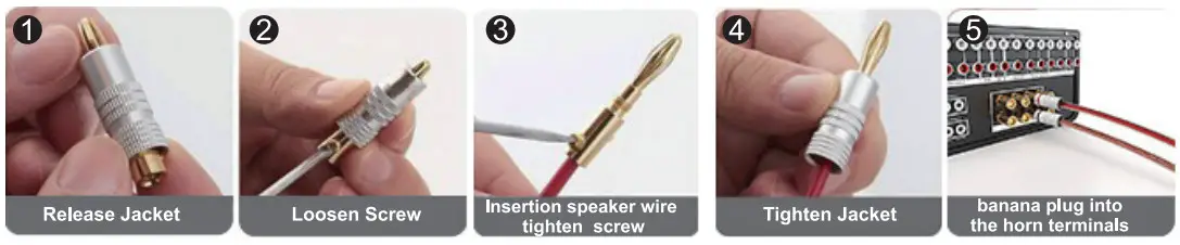 Fosi Audio TB10D HiFi Digital Power Amplifier - Banana plugs