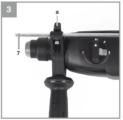 Einhell TC-RH 620 4F Hammer Drill FIG 3