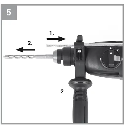 Einhell TC-RH 620 4F Hammer Drill FIG 5