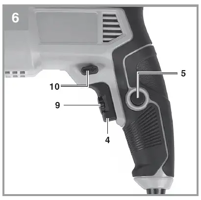 Einhell TC-RH 620 4F Hammer Drill FIG 6